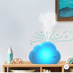 Pure Enrichment MistAire Cloud Ultrasonic Cool Mist Humidifier and Mood Light